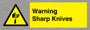 Warning Sharp Knives